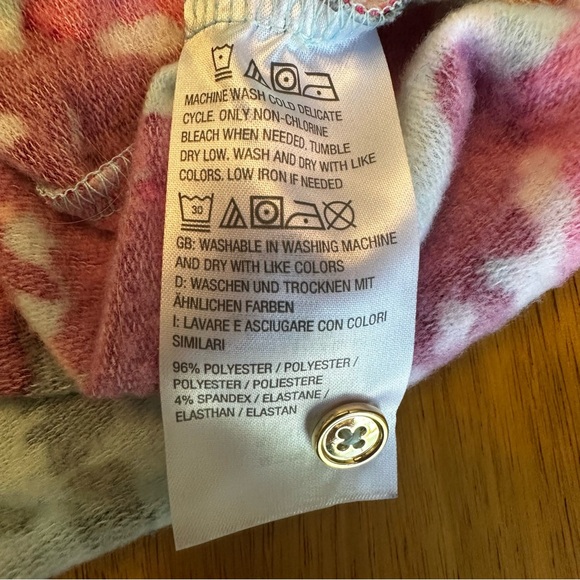 Susan Graver Weekend Split Neck Brushed Fleece Pullover with Collar size 2X - Picture 11 of 12